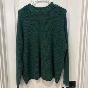 Green sweater